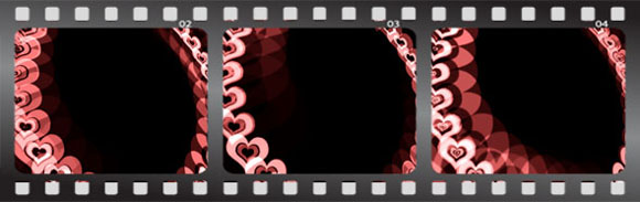 footage border "Red Hearts 2"