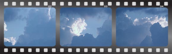 free downloads footages "clouds blue"