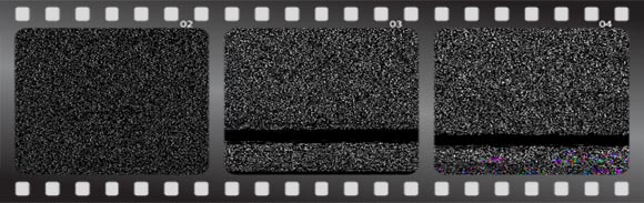 video footage "VHS video noise"
