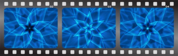 footage "blue swirling star"
