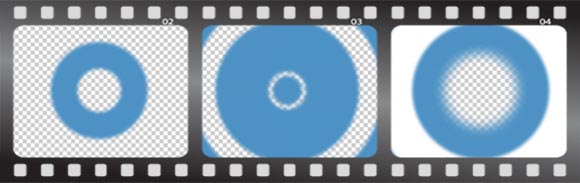 footage transition "Blue Circles"